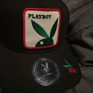 PLAYBOY Black and Green Cap